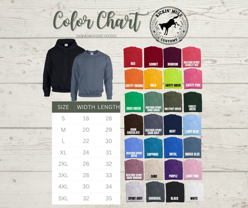 Custom Gildan® Sweatshirt/ Hoodie